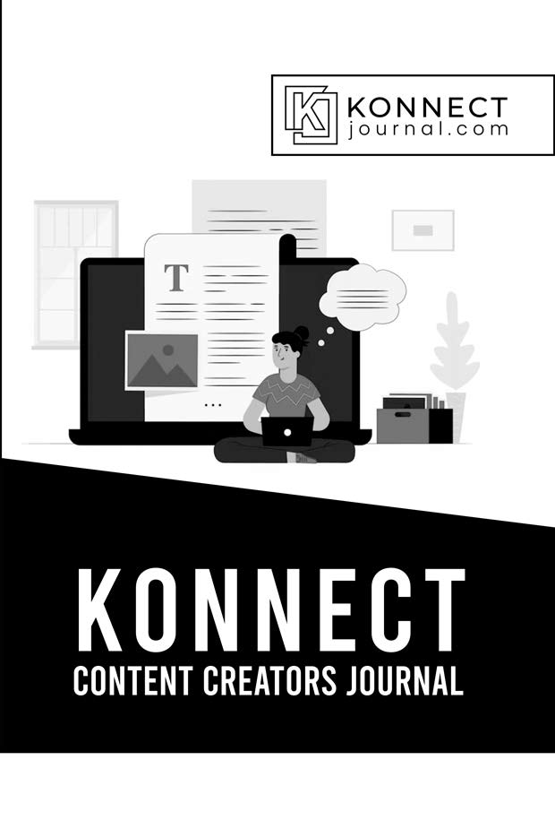 Konnect Content Creators Journal cover page