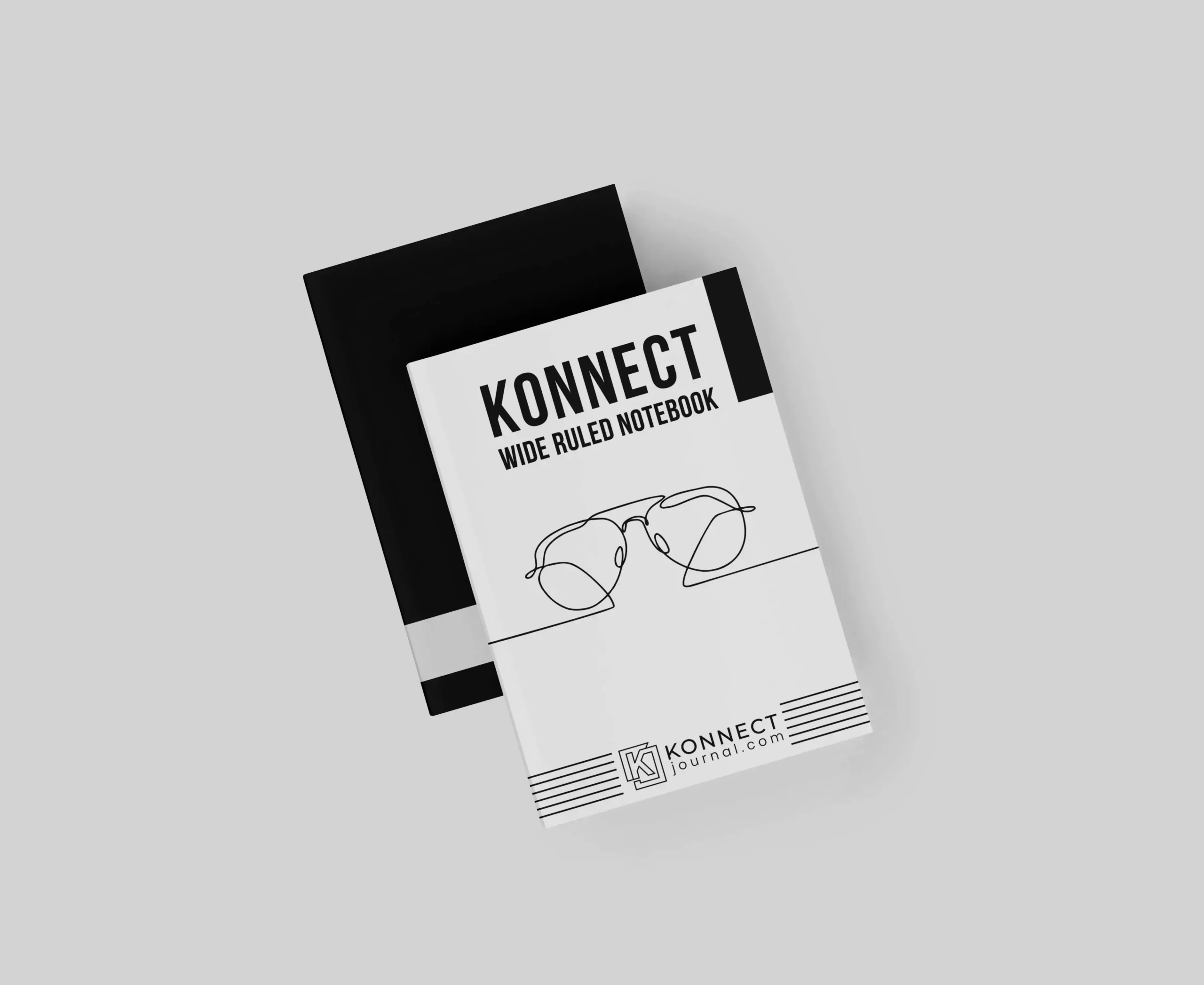 Konnect Wide Rulled Notebook