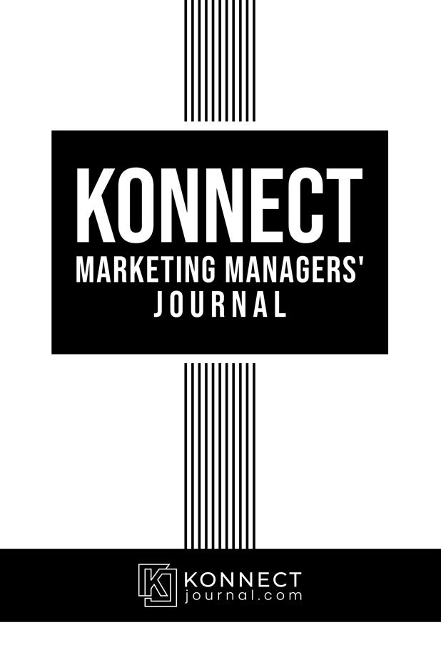 Konnect Marketing Managers' Journal Cover page