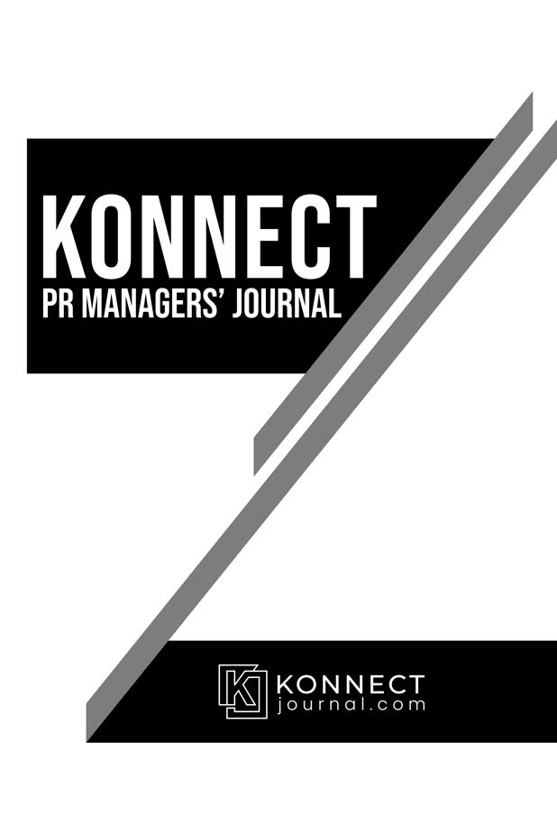 Konnect PR Managers' Journal Cover page